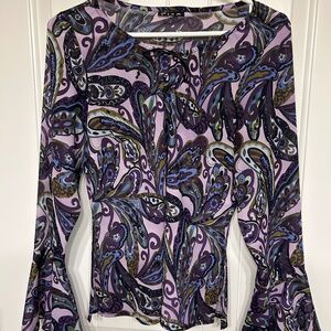 Vintage patterned blouse